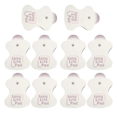 10x elektrode udskiftningspuder til Omron Massagers Long Life Pad 10 stk