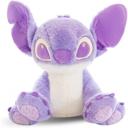 14"" Jumbo Lilla Stltch Plys - Violet Lille Monster Plysdyr - 100% Polyester Anime Plys Pude (FMY)"