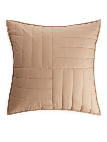 ARKET and Pia Wallén Quilted Cushion Cover - Beige