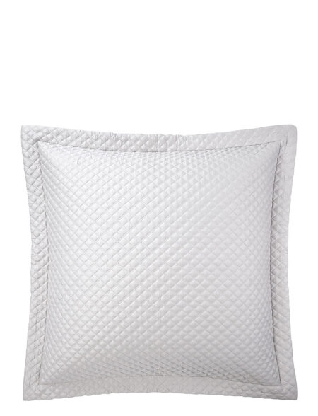 Argyle Pillow Case Quilted Ralph Lauren Home Grey