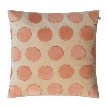 Chhatwal & Jonsson Circle pudebetræk 50x50 cm Beige/Rose