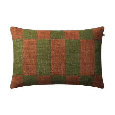 Chhatwal & Jonsson Samar pudebetræk 40x60 cm Cactus green-terracotta