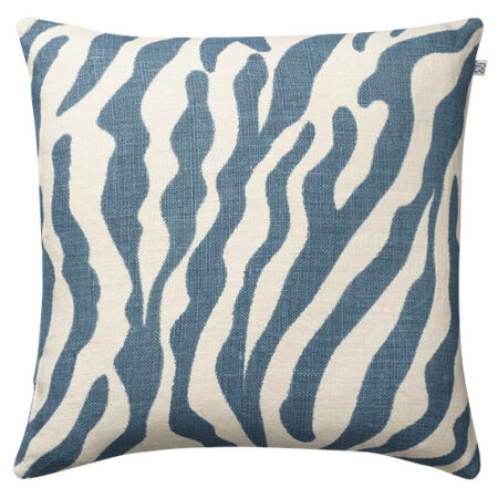 Chhatwal & Jonsson Zebra pudebetræk 50 x 50 cm Heaven blue