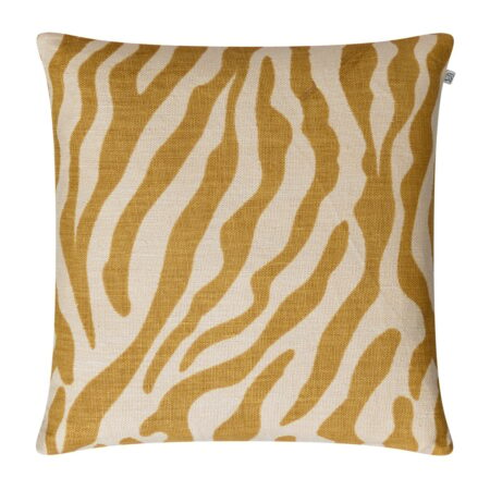 Chhatwal & Jonsson Zebra pudebetræk 50 x 50 cm Spicy yellow