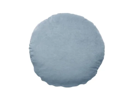 Christina Lundsteen, Basic round pude, pale blue,Ø45 cm