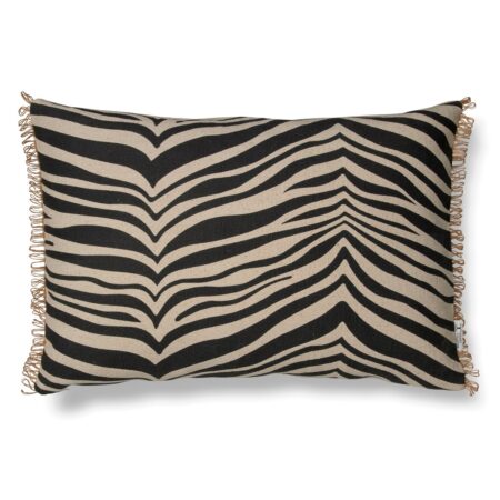 Classic Collection Zebra pude 40x60 cm Sort