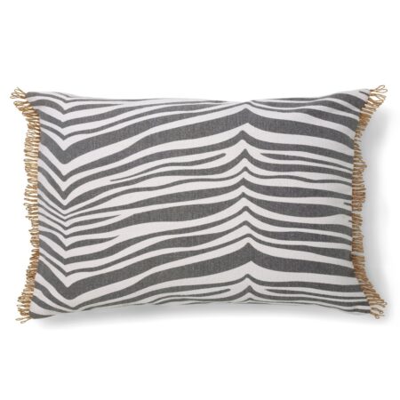 Classic Collection Zebra pude 40x60 cm Titanium (grå)