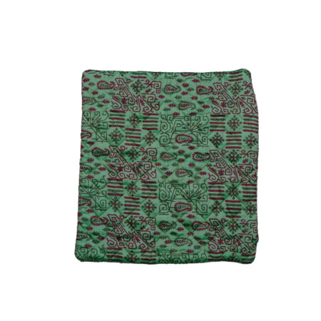 Crepe Silke Pudebetræk 40 x 40 India Green