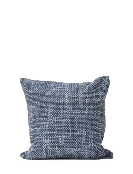 Cushion Cover Denim Blue Braided Ceannis Blue