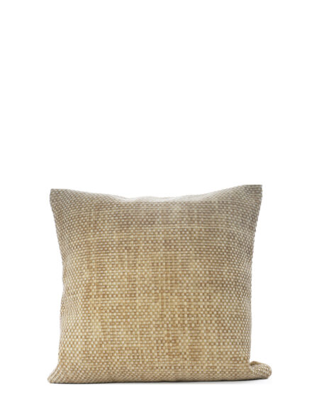 Cushion Cover Sand Denim Braided Ceannis Beige