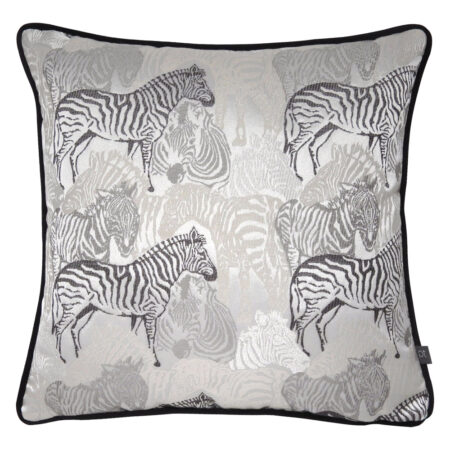 Damara Zebra Cushion Dusk, Dusk / 43 x 43cm / Cover Only