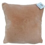 Domoletti Fake Rabbit Fleece Cushion 45X45 Pink