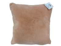 Domoletti Fake Rabbit Fleece Cushion 45X45 Pink