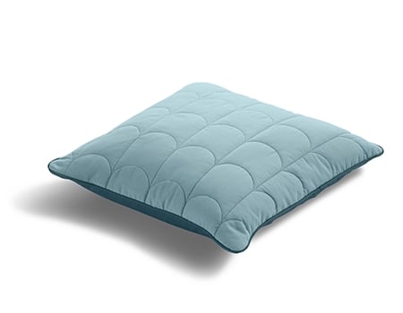 Flexa Pude 40x40 cm - Frosty Blue OUTLET