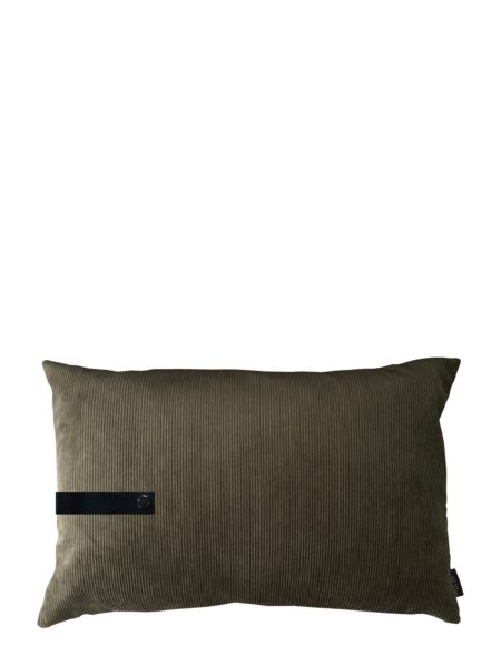 Fløjl Pudebetræk Home Textiles Cushions & Blankets Cushion Covers Grøn Louise Smærup