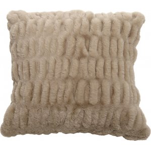 Fluffy kuddfodral 50 x 50 cm - Beige