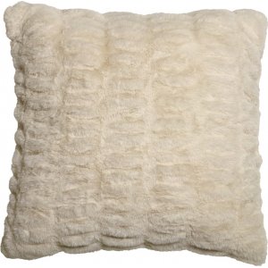 Fluffy kuddfodral 50 x 50 cm - Creme