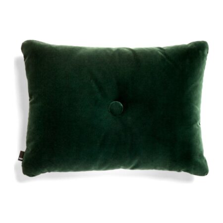 HAY Dot Cushion 1 Dot Soft Pude Mørkegrøn