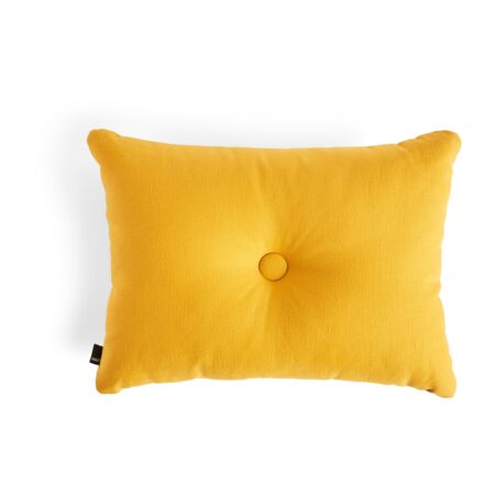 HAY Dot Cushion Planar 1 Dot pude 45x60 cm Warm yellow