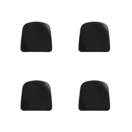 HAY J42 Seat Cushion Sæt af 4 stk. - Sense Black Leather