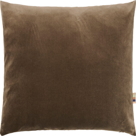 HMT Pyntepude m. fyld Leia Velour 40x40 Taupe