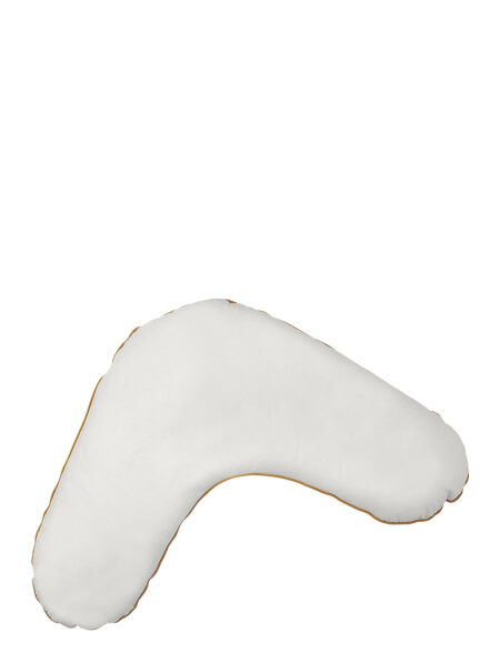 Kapok Nursing Pillow - Natural Fabelab White