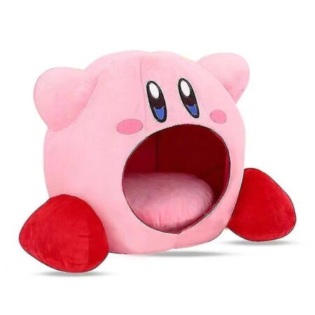 Kirby Plys Sleep Pillow Sleep Inde Kirbys mund med denne Kirby Plys Sleep Pillow!