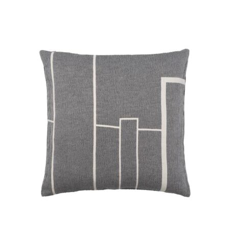 Kristina Dam Studio Architecture Cushion Cover 60x60 cm - Black/Off White