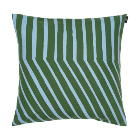 Marimekko Kalasääski pudebetræk 50x50 cm Forest green-light blue