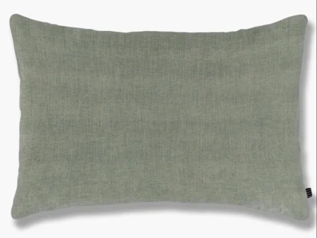 Mette Ditmer, CHENILLE, Pude, Dust green, Polyester, 40 x 60 cm