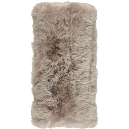 Natures Collection Cushion of New Zealand Sheepskin 28x56 cm - Dove