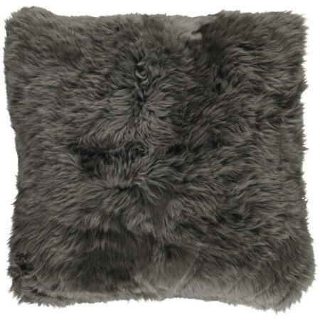 Natures Collection Cushion of New Zealand Sheepskin 50x50 cm - Hedge Green