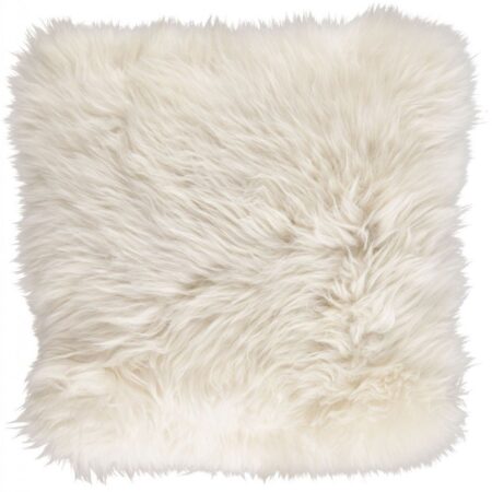 Natures Collection Cushion of New Zealand Sheepskin 50x50 cm - Linen