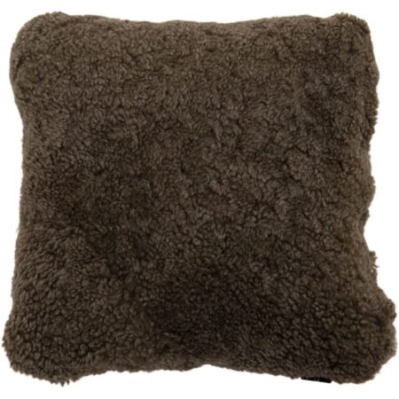 Natures Collection New Zealand Sheepskin Cushion 40x40 cm - Taupe