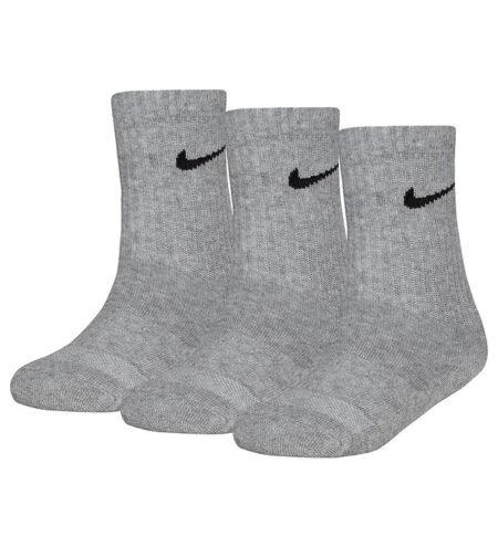 Nike Strømper - Cushioned - Dri-Fit - 3-pak - Grå