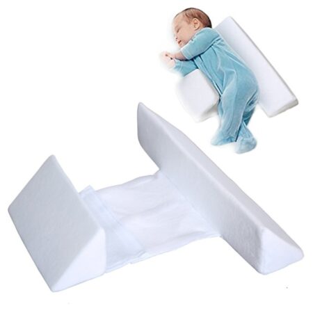 Nyfødt baby styling pude, anti-rollover side sovepude,