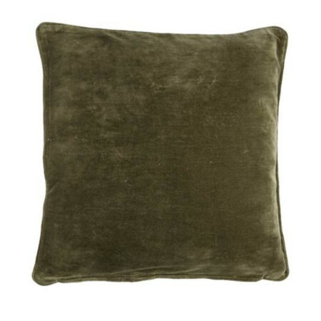 OLIVE VELOUR PUDE 50X50
