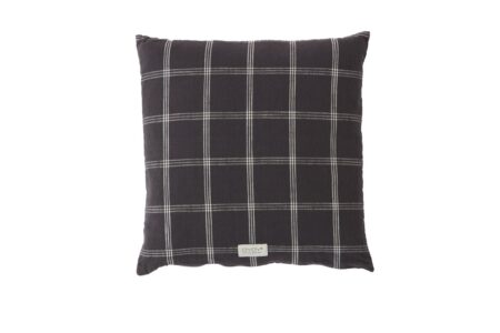 OYOY Kyoto Cushion Square 50x50 cm - Anthracite