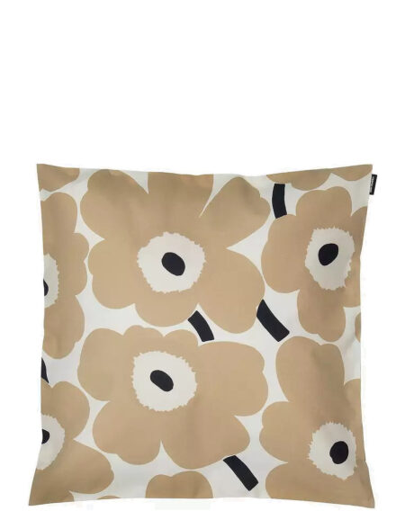 Pieni Unikko Cushion C.50X50Cm Marimekko Home Beige