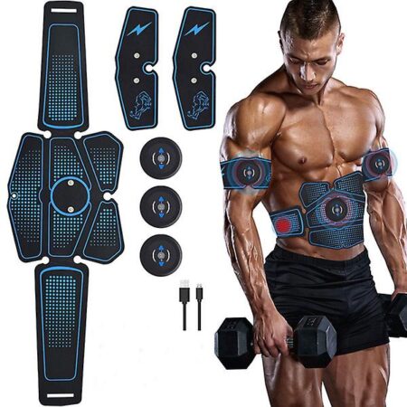 Preferred Smart Ems Muskeltræning Gear Fitness Elektrisk kropsform Home Trainer Abs Mave Arm Muskel Stimulator Training Belt Massager