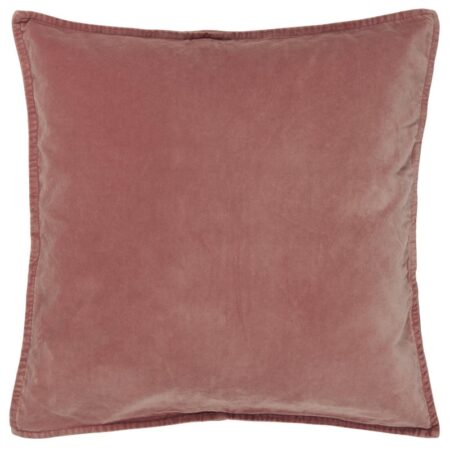 Pudebetræk mørk rosa velour - Ib Laursen - 50x50