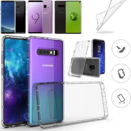 Samsung Galaxy S10/S9/S8 skal etui cushion - VÆLG: SAMSUNG S9+