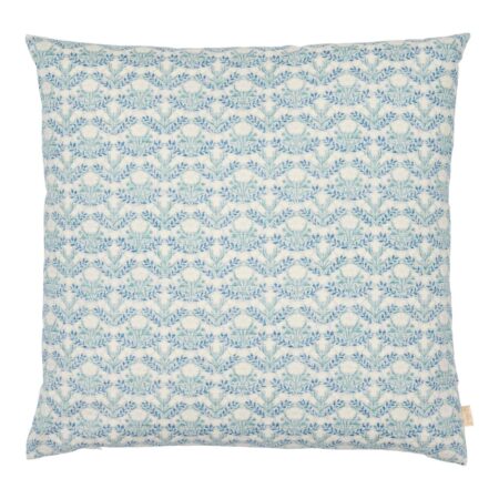 Spliid Bellflowers Cushion Blue Grass 50x50 cm