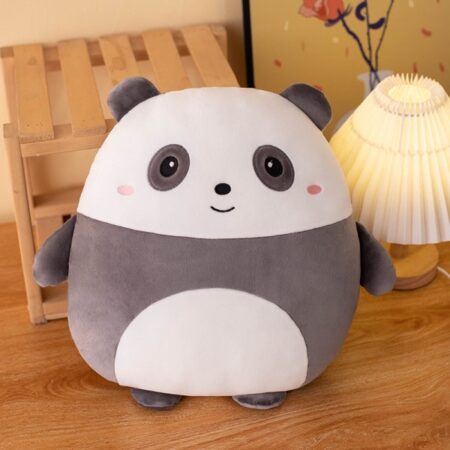 Squishmallows Plyschlegetøj Animal Kawaii blød stor pude Smiling Panda 40cm