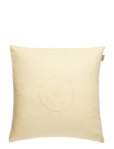 Tonal Crest Cushion GANT Yellow