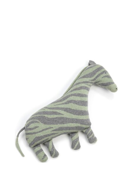 Toy/ Cushion Zebra, Grey Smallstuff Grey