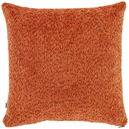 VEGA Pyntepuder Caso Boucle; 40x40 cm (BxL); Terracotta; Kvadratisk