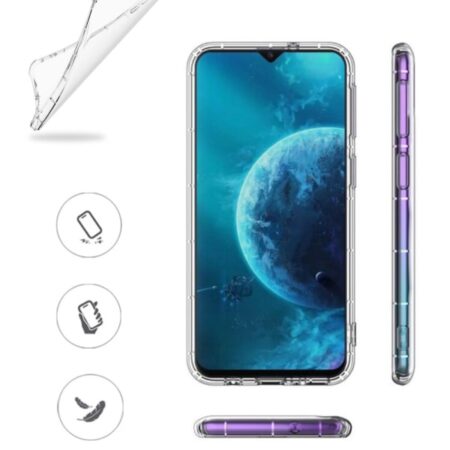 Vælg Samsung Galaxy A21s/A41 skal etui pude - Transparent Galaxy A41 case