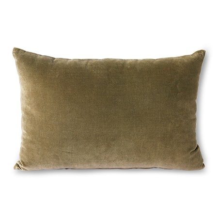 Velvet Cushion Army 40x60 cm