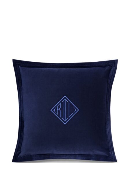 Velvet Cushion Cover Ralph Lauren Home Blue